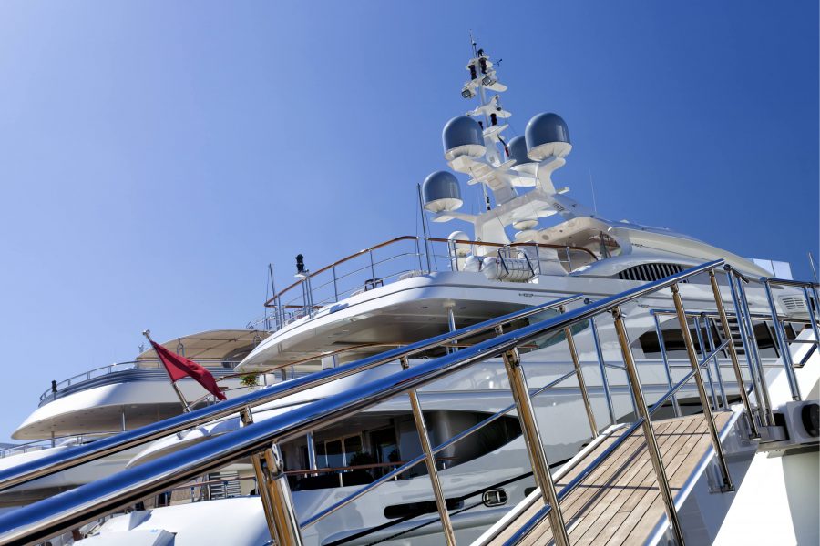 Gangway to Private Yacht