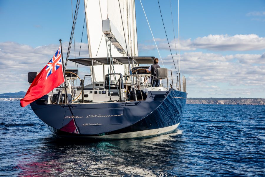 Palma de Mallorca, Spain, S/Y Blue Diamond